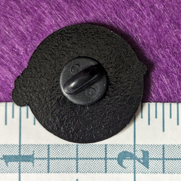 Good Vibes Only Pastel Mushroom Pin - Picture 2 of 2